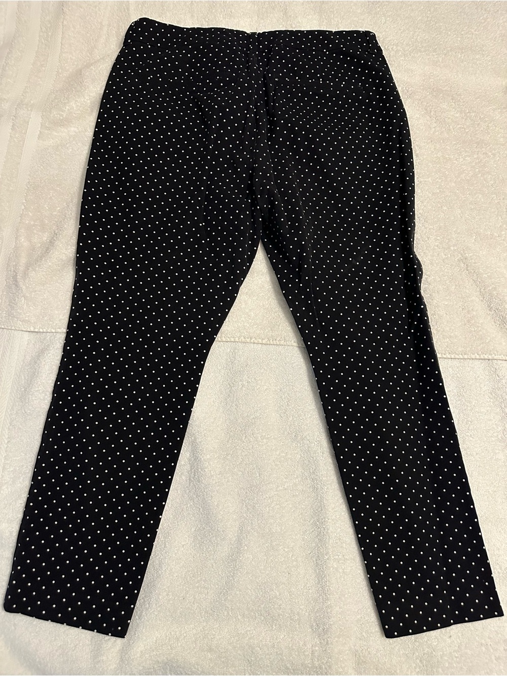 Black Polka Dress Pants